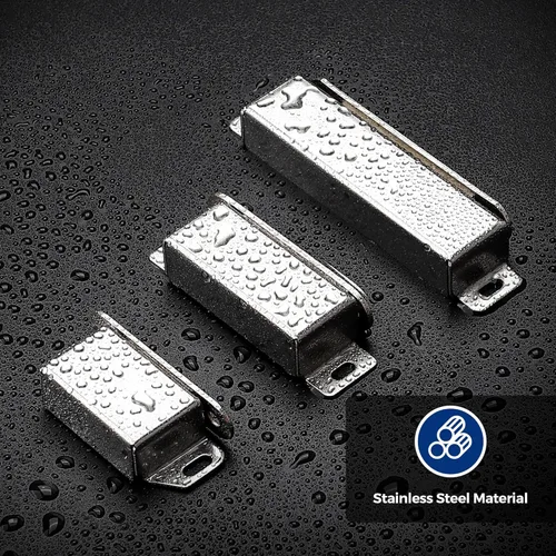 Vista 3 de Imanes de Puerta de Gabinete Ravinte, Cierre Magnético Fuerte de 13.6kg, Llave Magnética de Alta Resistencia, Cierre Magnético para Puerta