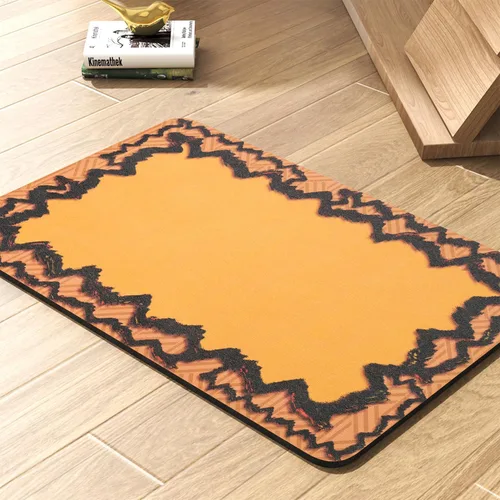 Vista 8 de PADOOR -Tapete de alimentación de mascotas, absorbente, de secado rápido, tapete para comida y agua, tapete para tazón de comida para perros, tapete