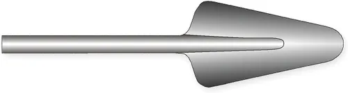 Vista 4 de Bosch HS1969 - Martillo de cabeza de bujarda de carburo de 2 x 2 pulgadas cuadradas con 25 dientes de acero
