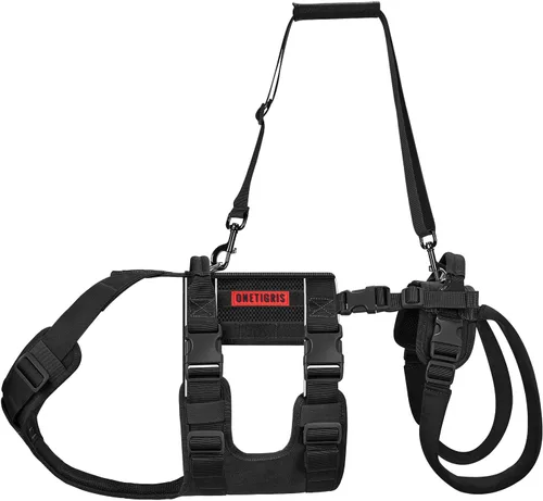 Vista 8 de OneTigris Arnés de Elevación Transpirable para Perros de Tamaño Grande y Mediano, Eslinga para Perros Grandes Pata Trasera, Soporte de Cadera