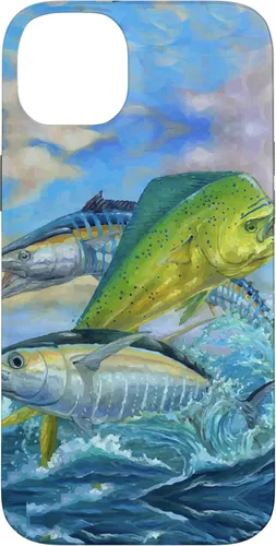 Vista 15 de Lindo Mahi Mahi Pesca Pescado Atún Caso para iPhone 17