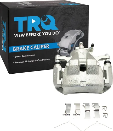 Vista 1118 de TRQ Pinza de freno delantera izquierda con soporte lado del pasajero compatible con Ford Expedition Lincoln Navigator 2003-2006