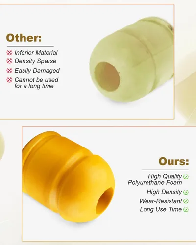 Vista 5 de ANODZU Parachoques Traseros Compatibles con Dodge RAM 1500 2009-2020, Par de Brazos de Suspensión de Control de Rebote, Reemplaza 52855788AB