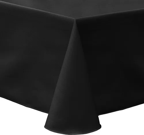 Vista 26 de Ultimate Textile Mantel ovalado de sarga de polialgodón 60 x 120 pulgadas, color verde cazador