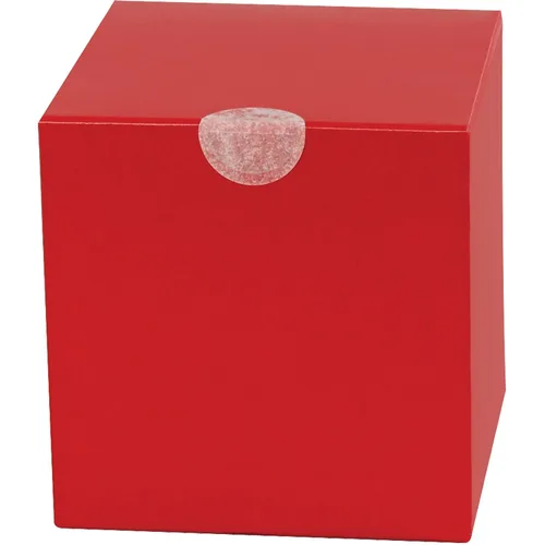 Tape Logic DL752 Etiquetas circulares de correo de papel, perforadas, 1 pulgada, blanco escarchado, 5000 por rollo