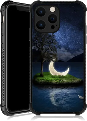 Vista 19 de ZHEGAILIAN Funda compatible con iPhone 13, funda protectora antideslizante de poliuretano termoplástico suave con cuatro esquinas reforzadas a