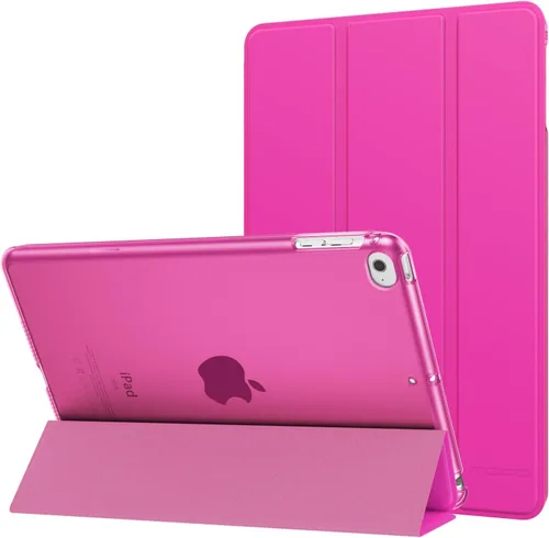 Vista 35 de MoKo Funda para iPad mini 5 2019/Mini 4 2015 (5ta/4ta Generación 7.9 pulgadas), funda delgada y ligera con soporte, con protector traslúcido
