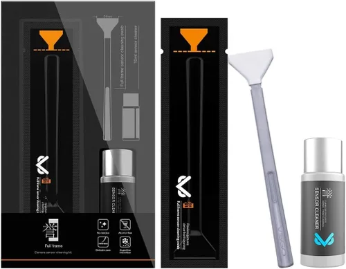 Vista 9 de VSGO APS-C Kit de limpieza de sensores, 6 hisopos de sensor y limpiador de sensor de 0.3 fl oz para cámara DSLR Nikon Sony Canon (VS-S02-6)