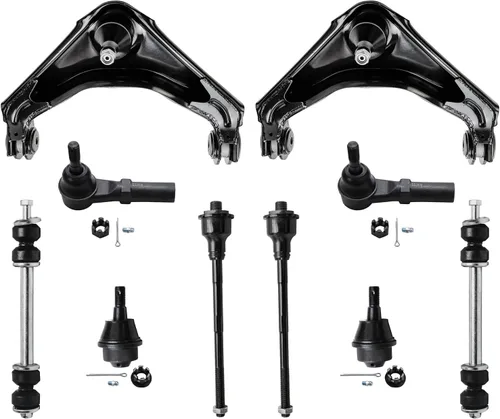 Vista 218 de Detroit Axle - Kit de suspensión de 10 piezas para Nissan Frontier Xterra Pathfinder 2005-2012, 4 brazos de control superiores inferiores
