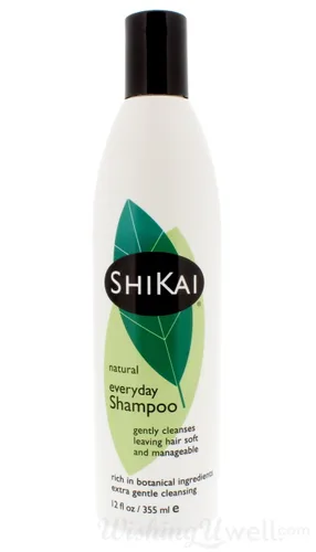 Vista 2 de ShiKai - Champú natural diario, a base de plantas, sin jabón, sin detergente, limpia suavemente dejando el cabello suave y manejable