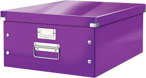 Vista 35 de Leitz Caja de almacenamiento A5, gama Click and Store 60430001 - Pequeña caja organizadora negra A4 Negro