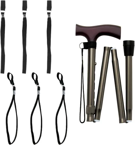 Vista 4 de 20 correas de muñeca de bastón, accesorios de bastón, correas elásticas de repuesto para bastones y bastones