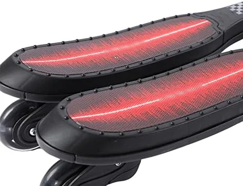 Vista 8 de DAKOTT Ferrari Frog Scissors Double Foot Four Wheel Kids Scooter Hand Brake Flushing LED Light Wheels T-Height Height Adjustable Scooter