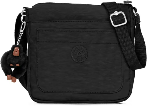 Kipling Sebastian Sparkly Gold - Bolso cruzado para mujer, color morado