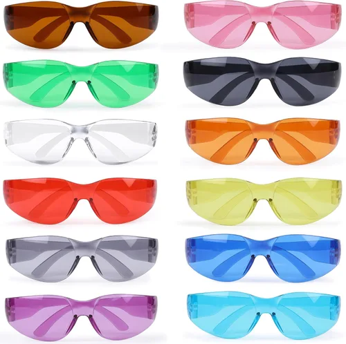 Vista 11 de SAFE HANDLER Hyline - Lentes de seguridad ANSI Z87.1, resistentes a los impactos, lentes de policarbonato irrompibles, antiarañazos