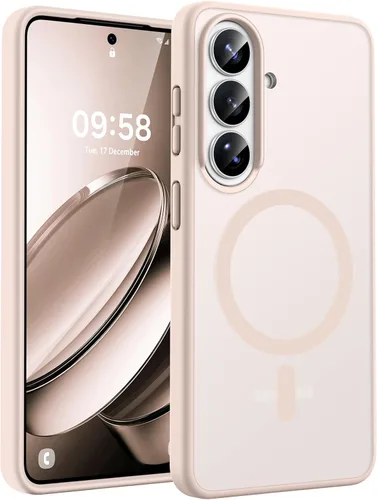 Vista 19 de TOCOL para Samsung Galaxy S22 Ultra, Funda con parte trasera dura mate translúcida [A prueba de golpes de grado militar]