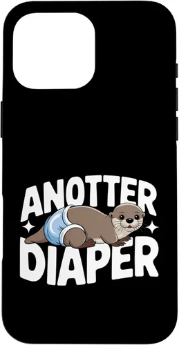 Vista 19 de Anotter Diapers - Funny Newborn Parents New Dad Mom Case for iPhone 16