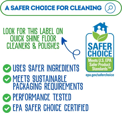 Vista 14 de Quick Shine Limpiador de suelos multisuperficie, cuidado diario, 24 onzas A base de plantas, listo para usar, disolución de la suciedad, sin