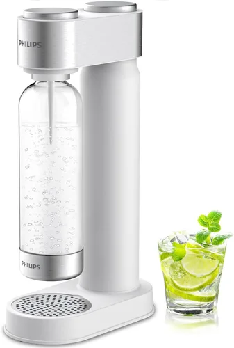 Vista 9 de PHILIPS Botellas de carbonatación, paquete doble de 1 litro, botellas de agua con gas reutilizables para mascotas compatibles