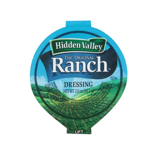 Vista 4 de Ventura Foods Hidden Valley - Tazas originales de ranch, 2 onzas, 96 tazas