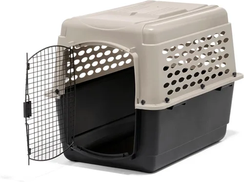 Vista 14 de Petmate Vari - Perrera/Transportadora para perros portátil apto para aerolíneas y jaulas para perros pequeños, plástico duradero, transportador