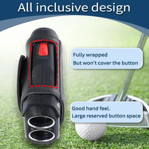 Vista 6 de Golf Rangefinder Magnetic Strap, Adjustable Magnetic Rangefinder Strap Holder Wrap Mount for Golf Cart with Strong Magnet, Golf Accessories