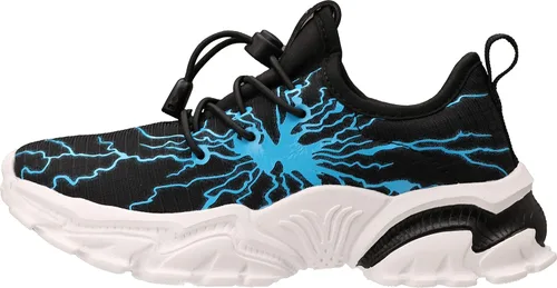 Vista 3 de BRONAX LittleBig Boys Comfortable Graffiti Personality Tennis Shoes