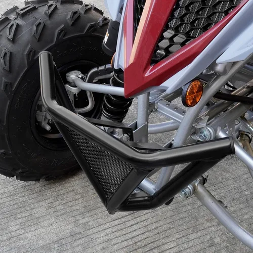 Vista 6 de SAUTVS Parachoques delanteros para Yamaha Raptor 700 700R, Protector de parachoques delantero de perfil para Yamaha Raptor YFM 700 / 700R 2006-2023