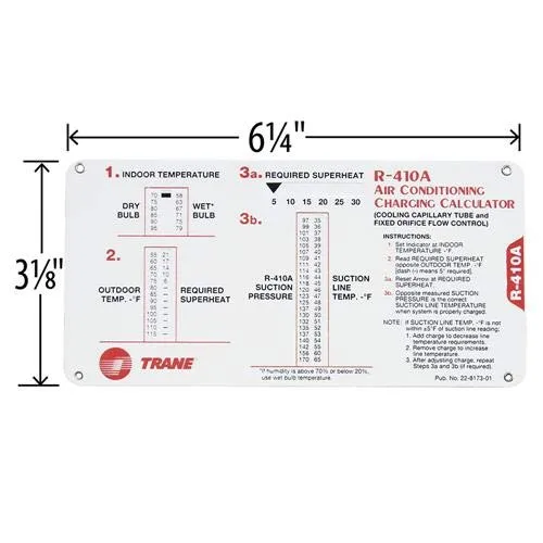 Vista 3 de Calculadora de carga deslizante R410A con gráficos L89