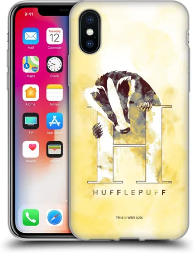 Vista 48 de Head Case Designs Funda de gel suave con licencia oficial de Harry Potter Gryffindor Deathly Hallows XVI [protección de grado militar] compatible