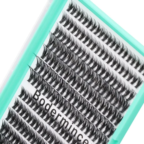 Vista 72 de Bodermincer 7D/10D/20D/30D/40D/50D/60D/80D/100D Rizo D, 240 unidades, extensiones de pestañas postizas, individuales y en racimo, pestañas falsas