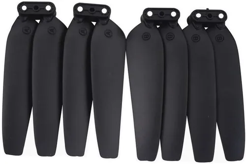 Vista 5 de La hélice 8PCS se utiliza para U11 D30 U62 Quadcopter plegable, RC Fotografía aérea Drone CW/CCW Blade Recambios