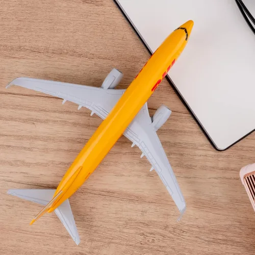 Vista 4 de Plano DHL B737 escala 1:300 - Modelo de aleación de metal para regalo y decoración