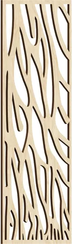 Vista 108 de Ekena Millwork WALW10X25X0250BRICH Bristol Paneles de pared decorativos de madera con calado, 9 3/8 pulgadas de ancho x 24 3/8 pulgadas de alto