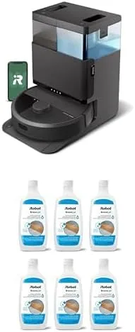 Paquete de iRobot Roomba Plus 405 (G181) Combo robot aspirador y trapeador con base de lavado automático, exclusivo de Amazon + piezas de repuesto