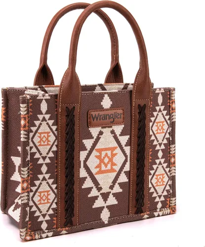 Vista 3 de Wrangler - Cartera para tarjetas de crédito para mujer, estilo bohemio, azteca, con bolsillo con cremallera