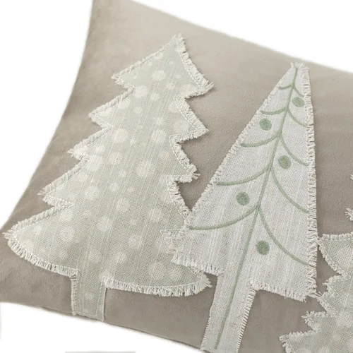Vista 5 de kxb OiseauVoler - Fundas de almohada rectangulares con árboles de Navidad, para cojines decorativos, cama, sofá, habitación, decoración del hogar