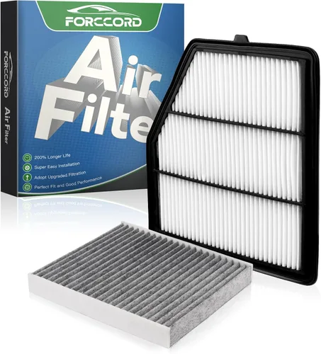 Vista 101 de Combo de filtro de aire de cabina y motor para Mazda CX-90 2024-2026; CX-70