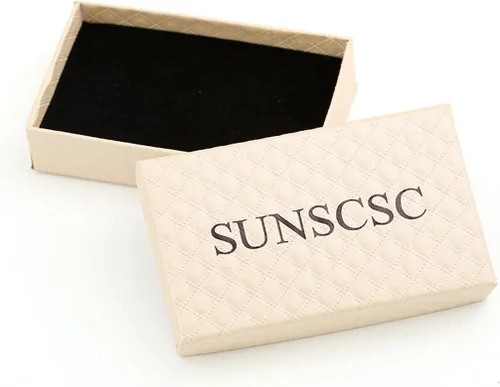 Vista 6 de SUNSCSC Aretes largos con forma de estrella con luna esmaltada para mujer y niña