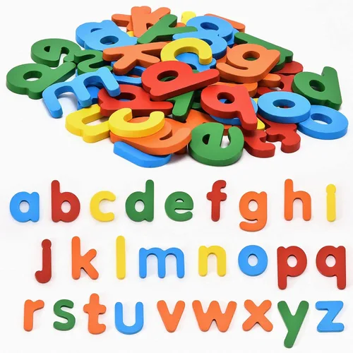 Vista 4 de Atoylink - Juguetes de aprendizaje de ortografía de madera para niños de 2, 3, 4, 5 años, juego de mesa de ortografía de letras coincidentes