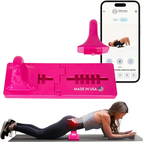 Vista 18 de Thrival - Herramienta de liberación muscular completamente ajustable para psoas, flexor de cadera, espalda, glúteo, iliaco y cuello para liberación