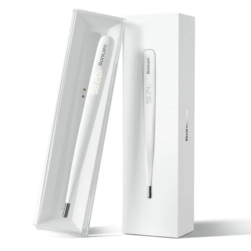Boncare Termómetro Basal Digital Recargable para Ovulación y Temperatura Corporal - Solo para Uso en la Axila para Lectura Rápida y Precisa para