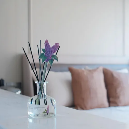 Vista 8 de Juego de Difusor de Aromas con Varillas, Difusor Aromático con Varillas para Fragancias del Hogar, Difusor de Aromas para Decoración de Estanteria