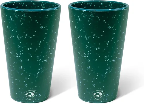 Vista 50 de Silipint Vaso de pinta de silicona de 16 oz – Vaso reutilizable irrompible sin BPA de silicona – Apto para lavavajillas, microondas y congelador