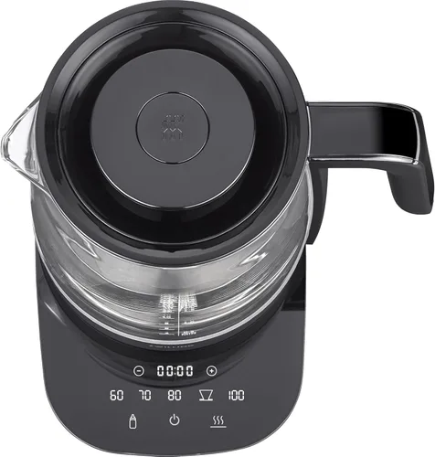 Vista 3 de Tetera de vidrio ZWILLING Enfinigy, tetera de té, color negro