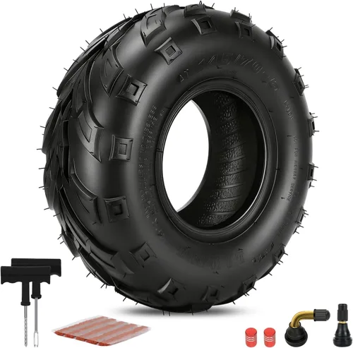 AT 145/70-6 Neumático sin cámara para Mini Bike Go Kart ATV Coleman CT100U CC100X B100 KT196 CK196 Baja Doodlebug DB30, Mini Bike Neumáticos 145