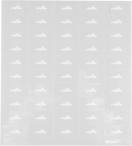 Vista 28 de Restaurantware Label Tek - Etiquetas autoadhesivas para botellas de jugo de 1.9 x 1 pulgada, 100 etiquetas autoadhesivas para botellas, resistentes
