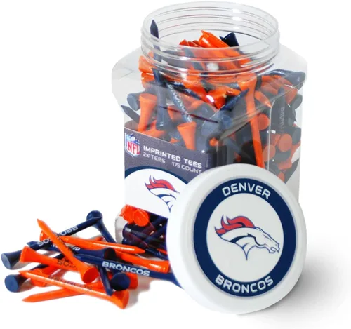 Vista 9 de Team Golf NFL Green Bay Packers Jar Of 175 Golf Tees 2-3/4" Golf Tees, 175 Pack, Regulation Size, Multi Team