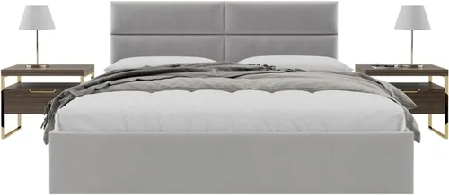 Vista 17 de Vänt - Paneles tapizados de cabecera para montar en la pared, diseño Isabelle, 60 x 23 pulgadas, configuración de 4 paneles individuales, Cuero