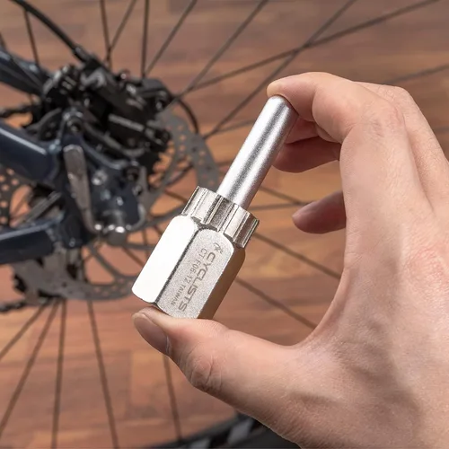 Vista 2 de Juegos de herramientas de extracción de cassette - Llave de cadena y herramienta de anillo de bloqueo para instalación y extracción de cassette